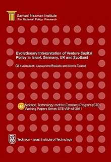 Evolutionary Interpretation of VC Policy in Israel, Germany, UK and Scotland (STE-WP-45)
